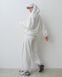 Костюм жіночий oversize білий великого розміру кофта та штани 2349 фото 2